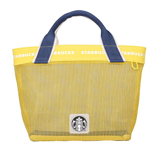 Starbucks 2025迎接夏日旅程 夏日黃女神網格提袋