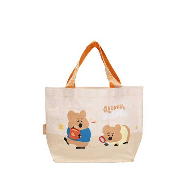 HOUSUXI X DINOTAENG 新品 校園系列 尋寶小提袋