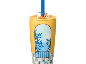 Starbucks 2025迎接夏日旅程 旖旎風光不鏽鋼吸管杯473ML