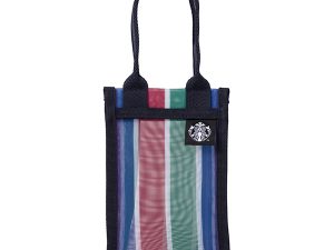 Starbucks 2025迎接夏日旅程 星風采直紋網布隨行杯袋