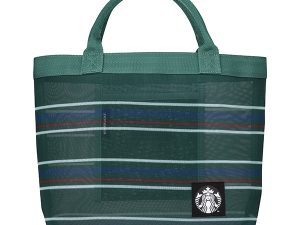 Starbucks 2025迎接夏日旅程 星風雅條紋網布提袋