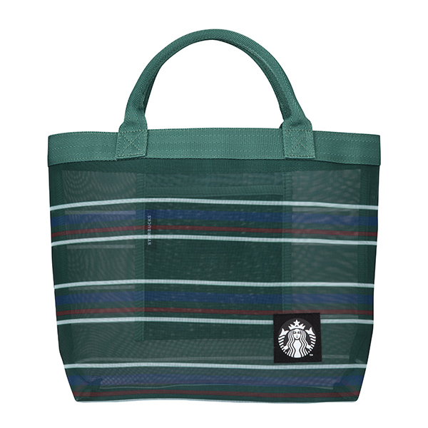 Starbucks 2025迎接夏日旅程 星風雅條紋網布提袋