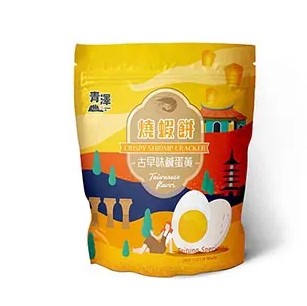 青澤CHING ZE  燒蝦餅100G