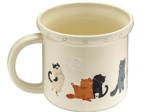 Starbucks 2025迎接夏日旅程 貓咪聯萌馬克杯414ML