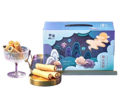 青澤CHING ZE  醬心蛋捲18入粽合禮盒