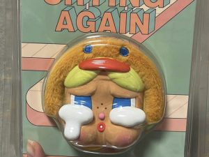 POP MART 泡泡瑪特 CRYBABY CRYING AGAIN 耳機包