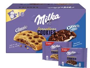 Oreo X Milka 巧克力風味豆 綜合夾餡餅乾分享組