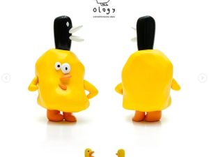 BYEBYECHUCHU OLOGY 新品 A ) 左手畫ㄉ黃色奧樂雞