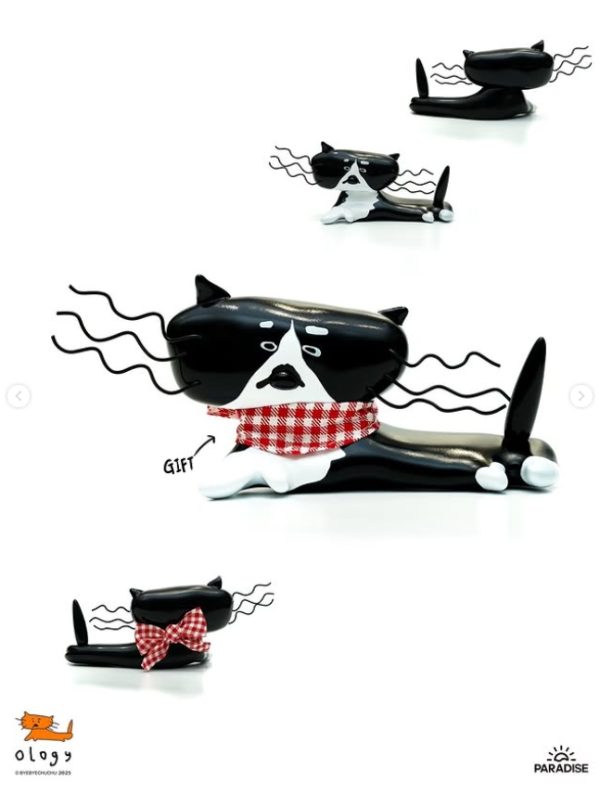 BYEBYECHUCHU OLOGY 新品 B ) 左手畫ㄉ賓士小卯貓