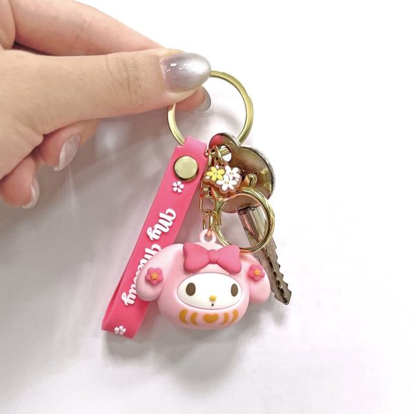 SANRIO 達摩立體吊飾 (隨機款式)