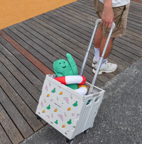 JOGUMAN快閃店 「夏日漂流主題展」週邊 E ) 摺疊拉箱車