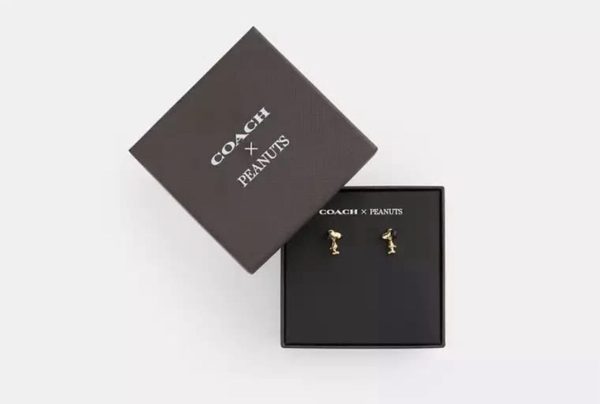 加拿大代購 COACH x Peanuts 耳環