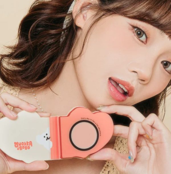 FRESH O2 X DINOTAENG 呆萌町⁣⁣ 系列 Dinotaeng 棉花糖腮紅盤