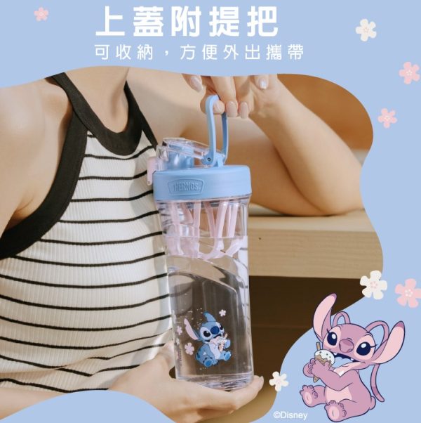 THERMOS Stitch史迪仔夏日系列水瓶 搖搖杯_TP4086系列_710ml_史迪仔