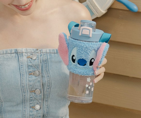 THERMOS Stitch史迪仔夏日系列水瓶 搖搖杯_TP4086系列_710ml_史迪仔