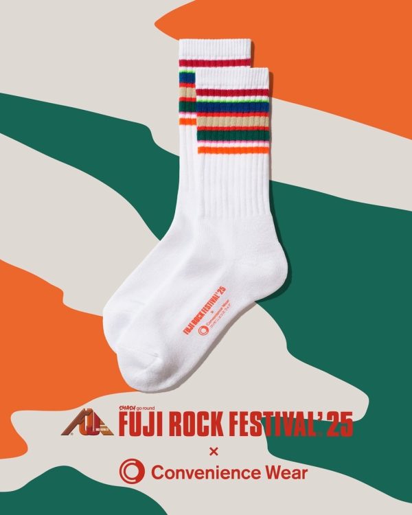 全家「Convenience Wear」× FUJI ROCK 音樂節 系列 中筒線襪