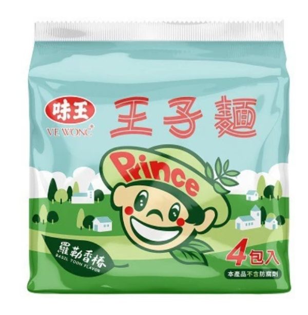 味王王子麵系列 羅勒香椿