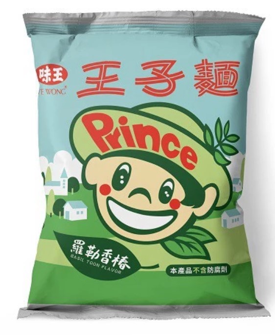 味王王子麵系列 羅勒香椿