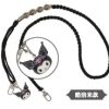 促銷優惠- 現貨 KUROMI 20週年限定伸縮編織掛繩公仔吊飾組