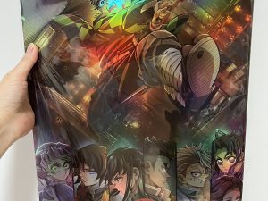 《劇場版「鬼滅之刃」無限城篇》電影海報週邊 B ) IMAX特別場海報(雷射版) (海報類有機會折到，如有需要，下單時請加購海報桶)