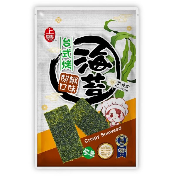 上豐台式烤海苔 限時買1送1優惠 胡椒 醬燒 麻辣口味