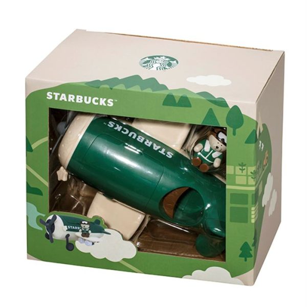 STARBUCKS 復古飛機咖啡捲心酥禮盒