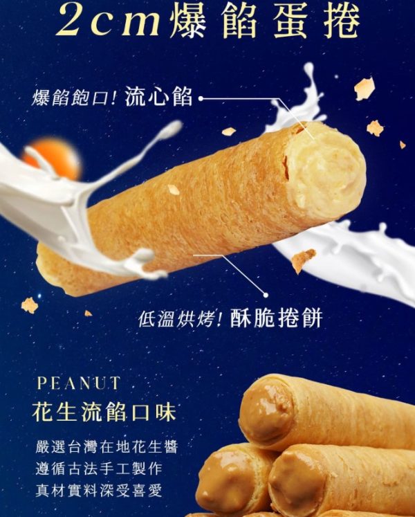 🥮2025中秋禮盒🥮盧琴樹中秋禮盒 限時早鳥85折優惠 流心映月．流餡蛋捲雙饗禮盒📌預計出貨日：2025/09/22-26