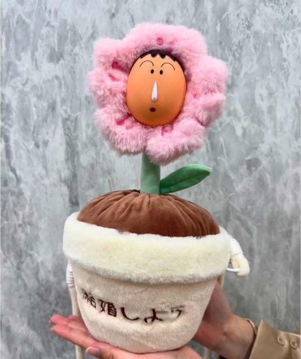 蠟筆小新告白盆栽花束 糖果組