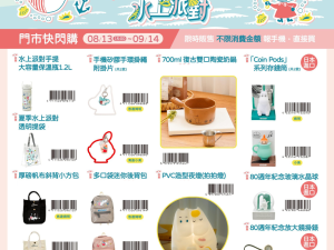 (2025/08/13-09/14) MOOMIN 聯名商品系列