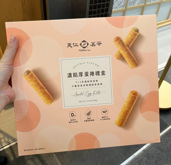 天仁茗茶 濃餡厚蛋捲禮盒