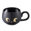 STARBUCKS X 黑貓系列周邊 A ) 星眸黑貓馬克杯