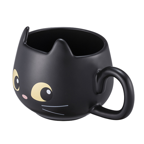 STARBUCKS X 黑貓系列周邊 A ) 星眸黑貓馬克杯