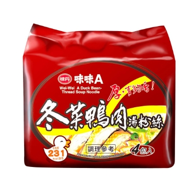 味味A冬菜鴨肉冬粉(袋)60g