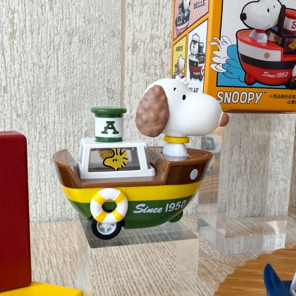 SNOOPY 迴力汽船系列 (共 6 款，隨機款式）