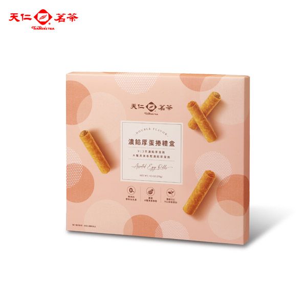 天仁茗茶 濃餡厚蛋捲禮盒