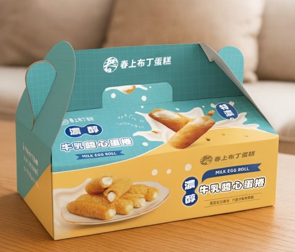 A春上布丁蛋糕 濃醇牛乳醬心蛋捲 春上布丁蛋糕 濃醇牛乳醬心蛋捲