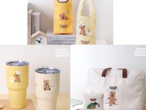 DINOTAENG x Norns新品 DINOTAENG 萌趣輕旅行3件組