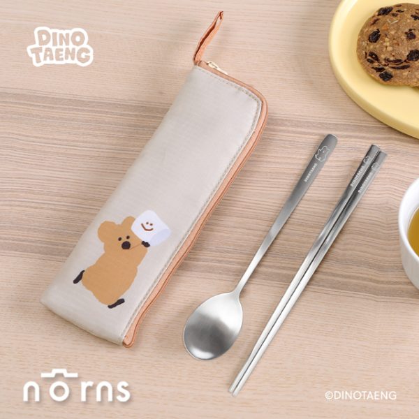 DINOTAENG x Norns新品 DINOTAENG不鏽鋼隨行餐具組