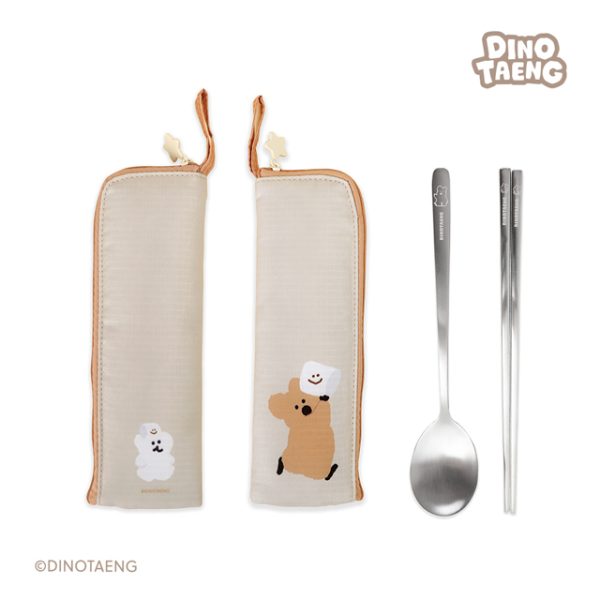 DINOTAENG x Norns新品 DINOTAENG不鏽鋼隨行餐具組