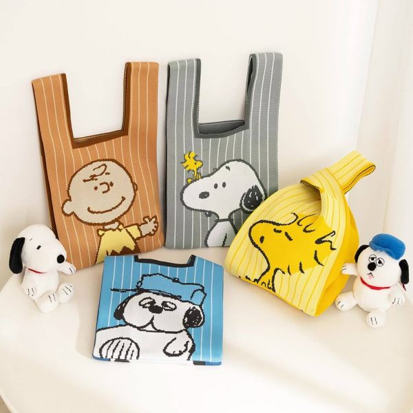 (2025/09/30-11/16)SNOOPY 質感生活系列 針織萬用袋