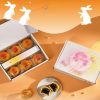 🥮2025中秋禮盒🥮洪瑞珍 中秋粉月禮盒－紅豆麻糬松子6入