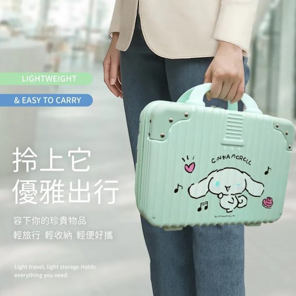 【預購】玉桂狗時尚手提收納箱(淺綠款)