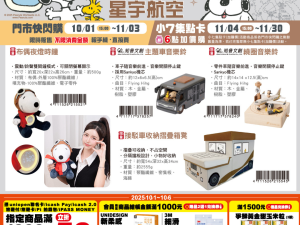 (2025/10/01-11/30) SNOOPY x 星宇航空 生活用品系列