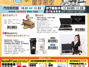 (2025/10/01-11/30) SNOOPY x 星宇航空 生活用品系列 -2