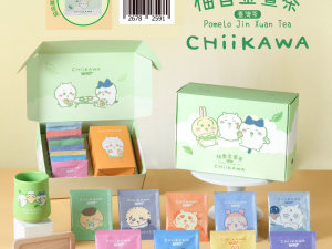 沐月X CHIIKAWA沐月柚香金萱茶