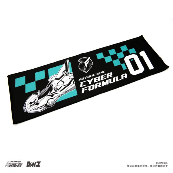 【預購】閃電霹靂車35週年 -今天的我沒有極限- 台灣特別企劃 熱血車隊系列運動毛巾
