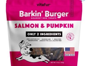 556771526_24718197091170126_452605908350208896_n Vitafur Barkin' Burger 鮭魚南瓜寵物狗零食 453G