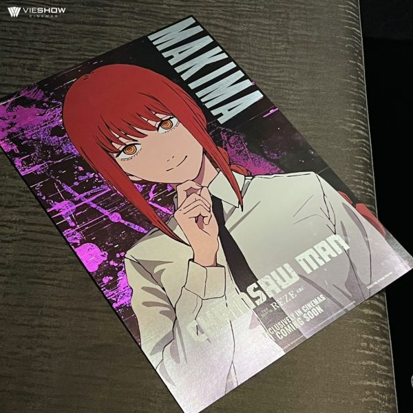 《劇場版『鏈鋸人 蕾潔篇』》 威秀獨家設計工藝特典套票組  (海報類有機會折到，如有需要，下單時請加購海報桶/盒)