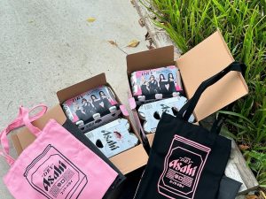 Asahi X BlackPink 聯名 限量雙面TOTE BAG(隨機款式)