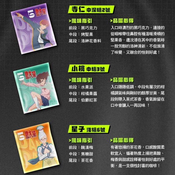 (預購)給我5分鐘 X 膽大黨系列 決戰邪視 12入精品咖啡禮盒 | 含撲克牌